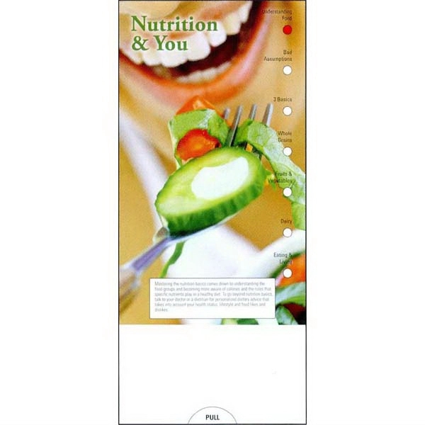 SLIDE CHART: Nutrition and You Slide Chart.  A information based... from ASI 45815 Coloring Book Solutions / Coloring Book Solutions™ LivRite