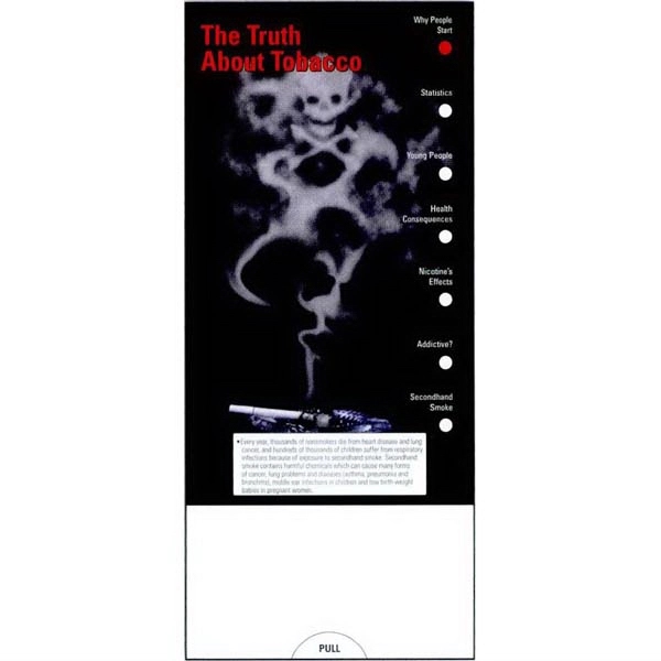 Slide chart the truth about tobacco slide chart and information guide.... from ASI 45815 Coloring Book Solutions / Coloring Book Solutions™ LivRite