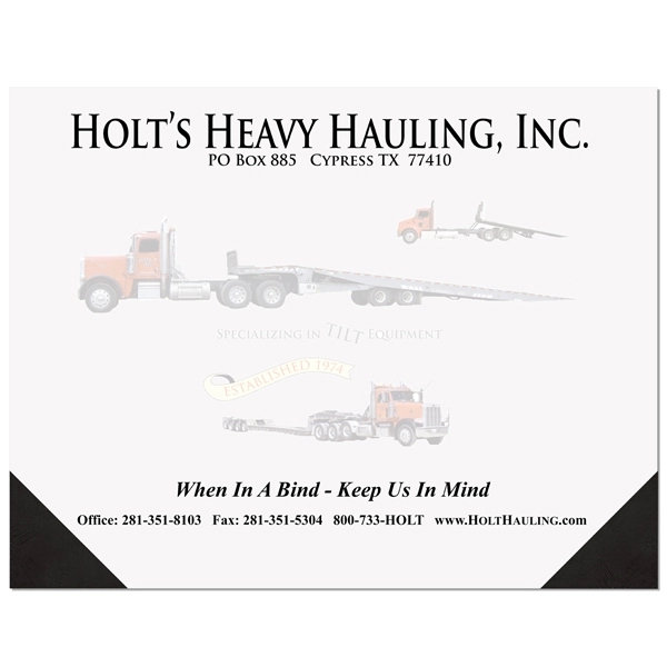 50 sheet full color non dated desk pad.... from ASI 50873 Drum-Line / Drum-line Inc