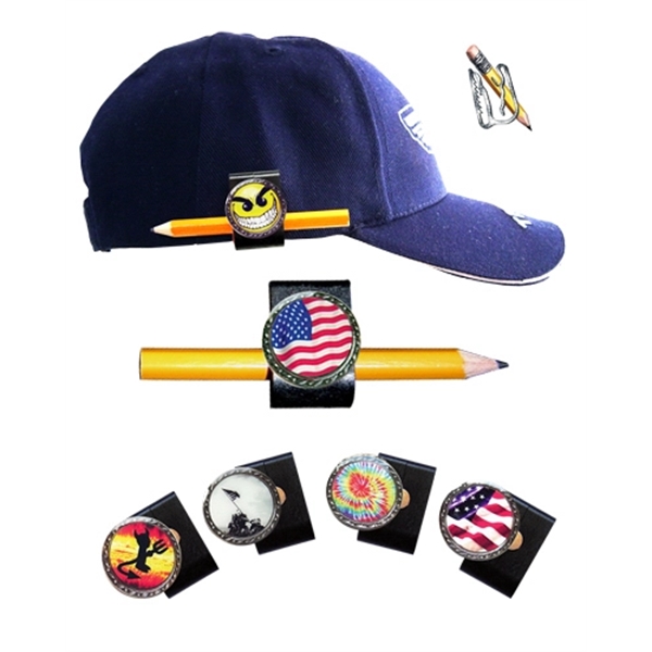 Ultimate Golf Clip with 1" Domed full color Ball Marker.... from ASI 57853 Gotta Have Products / Gotta Have Products