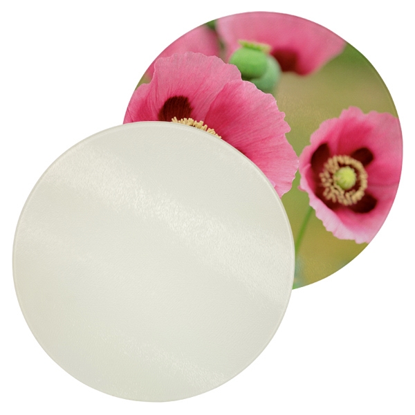 Glass cutting board, 12" round.... from ASI 77988 Photo USA Corp / Photo USA