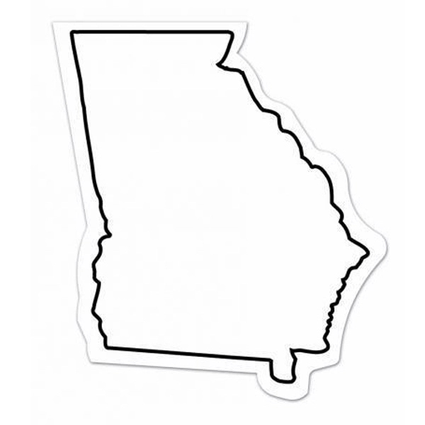 Magnet - Georgia. Digital four color process print; stock 20 mil;... from ASI 80210 Quikey Mfg Co Inc / Quikey Line