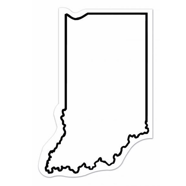 Magnet - Indiana. Digital 4-color process print; stock 20 mil; 30... from ASI 80210 Quikey Mfg Co Inc / Quikey Line
