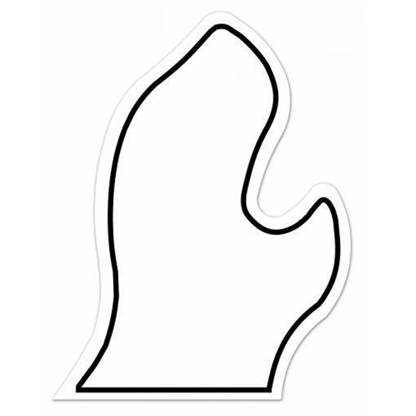 Magnet - Michigan. Digital 4-color process print; stock 20 mil; 30... from ASI 80210 Quikey Mfg Co Inc / Quikey Line