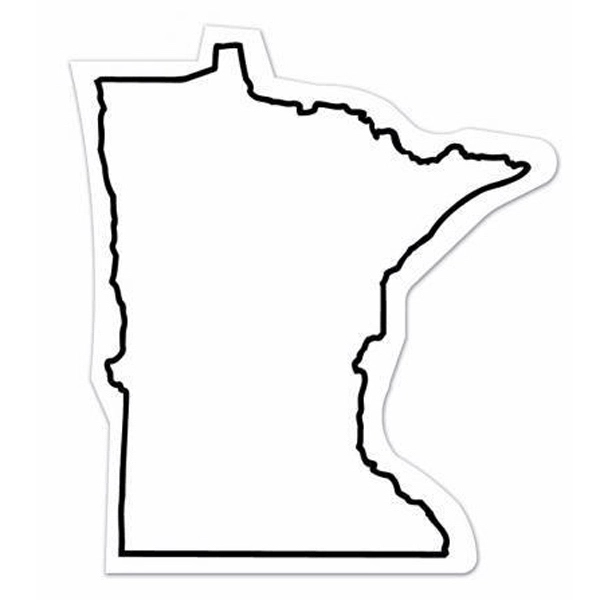 Magnet - Minnesota. Digital 4 color process print; stock 20 mil;... from ASI 80210 Quikey Mfg Co Inc / Quikey Line