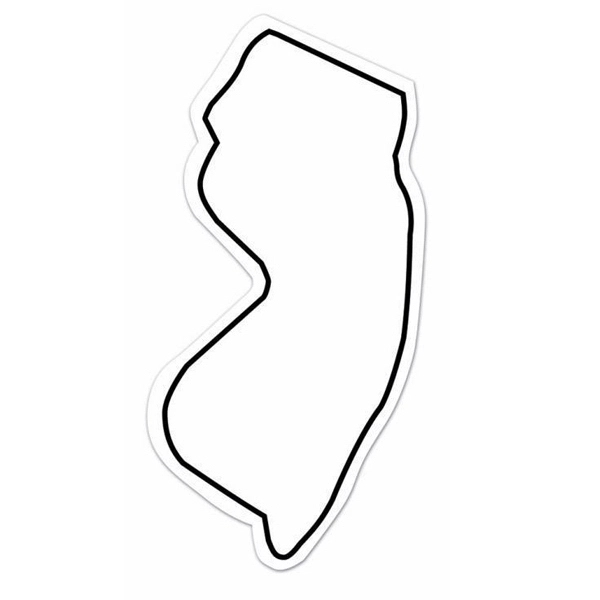 Magnet - New Jersey. Digital 4-color process print; stock 20 mil;... from ASI 80210 Quikey Mfg Co Inc / Quikey Line