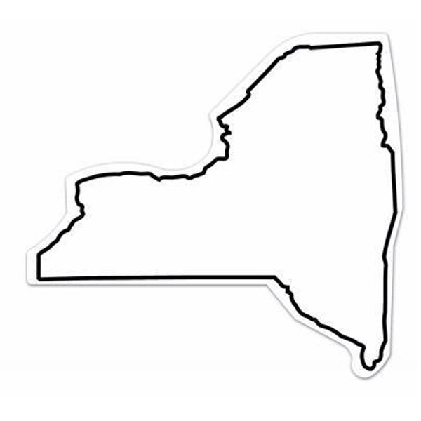 Magnet - New York. Digital 4-color process print; stock 20 mil;... from ASI 80210 Quikey Mfg Co Inc / Quikey Line