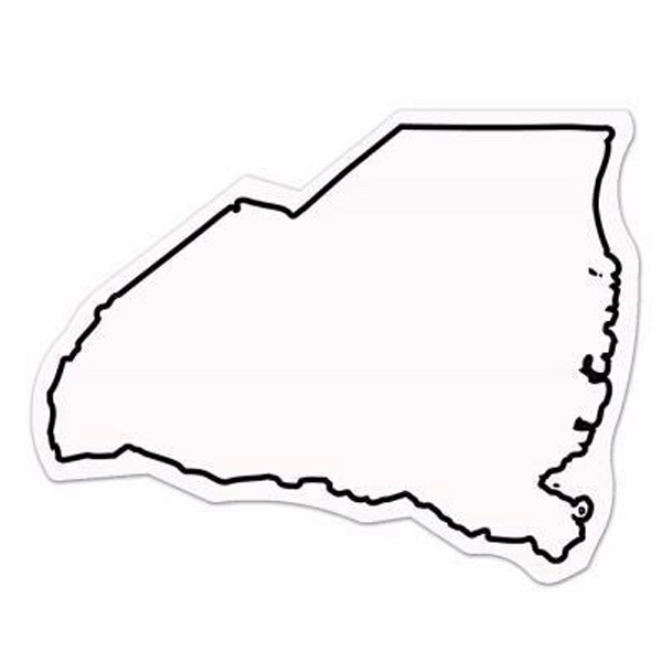 Magnet - South Carolina - full color. Digital 4CP print; stock... from ASI 80210 Quikey Mfg Co Inc / Quikey Line