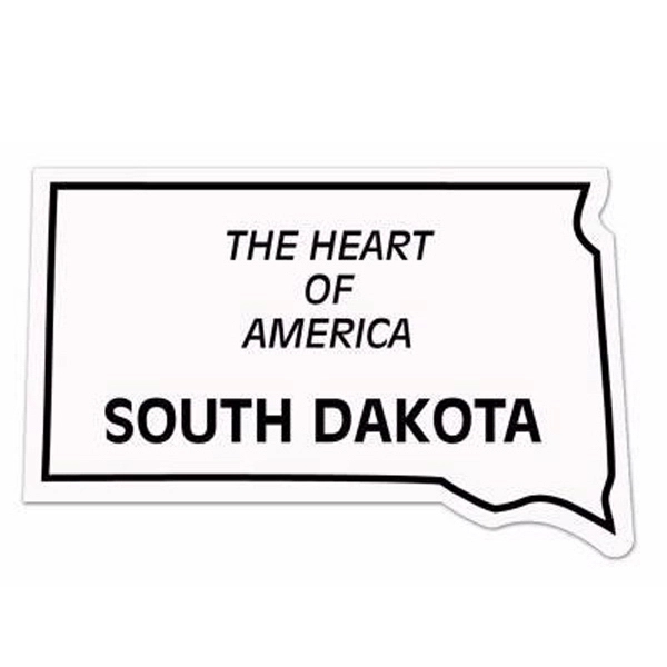 Magnet - South Dakota - full color. Digital 4CP print; stock... from ASI 80210 Quikey Mfg Co Inc / Quikey Line