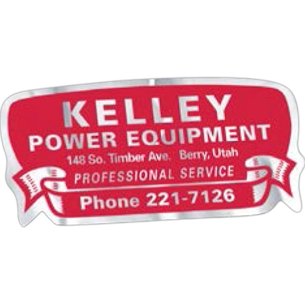 1 3/8" x 2 7/8" rectangle decal with banner made of... from ASI 56950 Gill Studios Inc / Gill-Line®