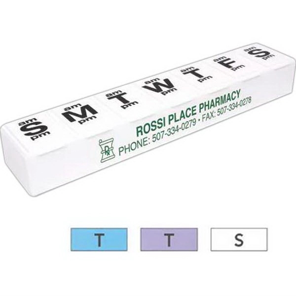 Large 7-Day AM/PM pill organizer.... from ASI 73823 Compass Health Brands dba Newday Medical Corporation / Newday Medical