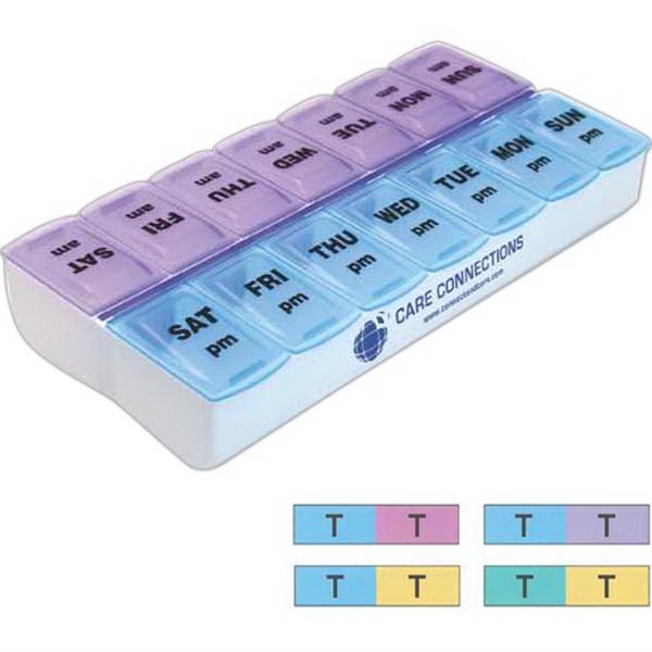 Weekly twice a day pill organizer.... from ASI 73823 Compass Health Brands dba Newday Medical Corporation / Newday Medical