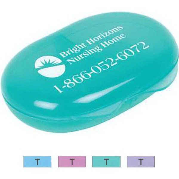 Pocket sized pill box with AM and PM compartments.... from ASI 73823 Compass Health Brands dba Newday Medical Corporation / Newday Medical