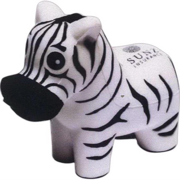 Stress Reliever in shape of Zebra.... from ASI 74779 O & S Supply Company LLC / O & S Supply Company