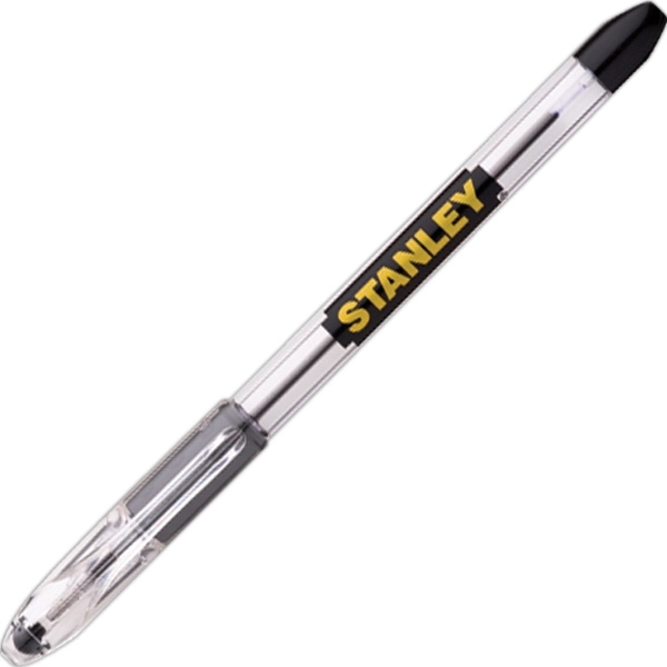 R.S.V.P. Capped Ballpoint Pen with 0.7mm fine point, clear barrel with... from ASI 77240 Pentel Of America LTD / Pentel®