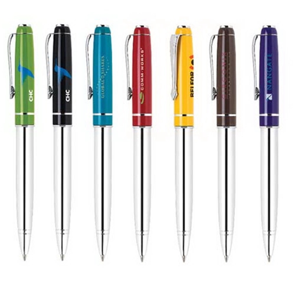 Twist action aluminum ballpoint pen.... from ASI 31517 Admart Products / Admart Line