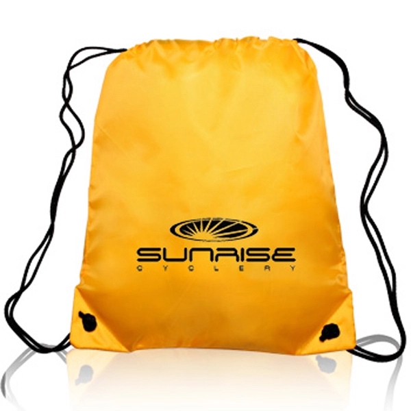 14" x 16.5" polyester drawstring backpack.... from ASI 39552 BEL Promo