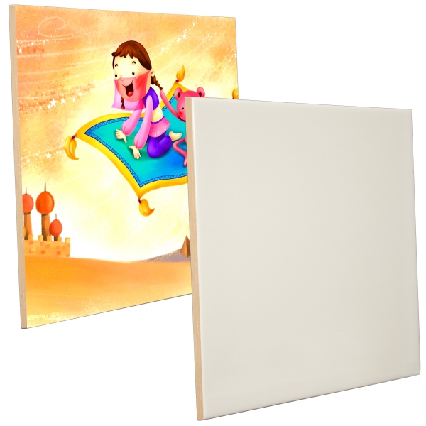 This ceramic photo tile features the best in sublimation coating, 8"... from ASI 77988 Photo USA Corp / Photo USA