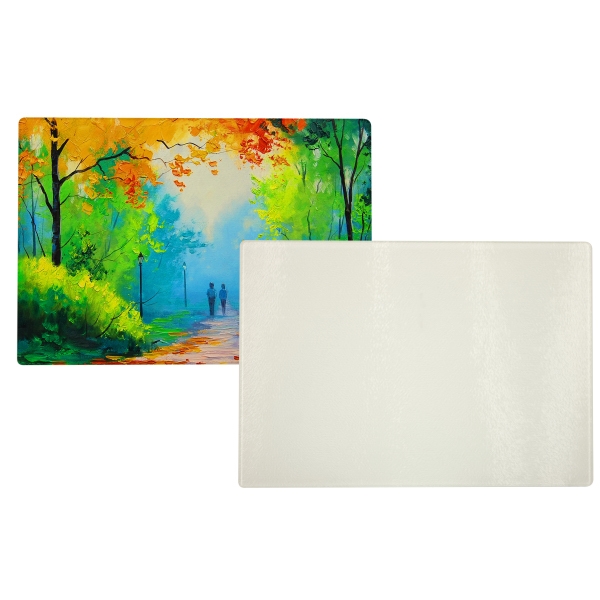 Glass cutting board, 8" x 11" rectangle.... from ASI 77988 Photo USA Corp / Photo USA