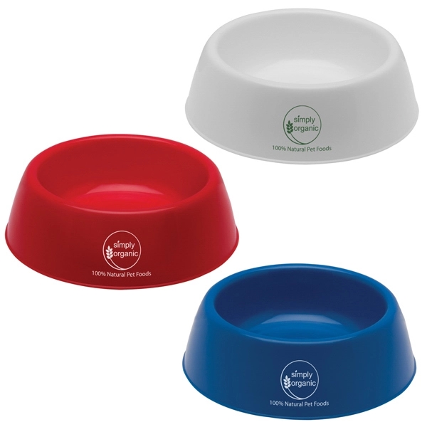 Plastic pet bowl that holds approximately 22 ounces.... from ASI 62190 Illini