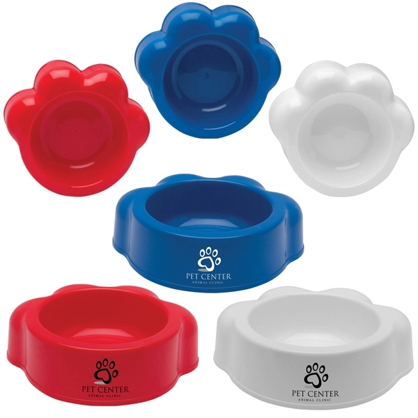 Paw shaped pet bowl that holds approximately 22 ounces.... from ASI 62190 Illini
