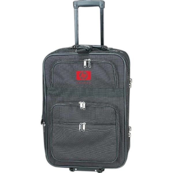 Expandable boarding case with in-line skate wheels and telescopic handle.... from ASI 34046 Allcasion Travelware Co