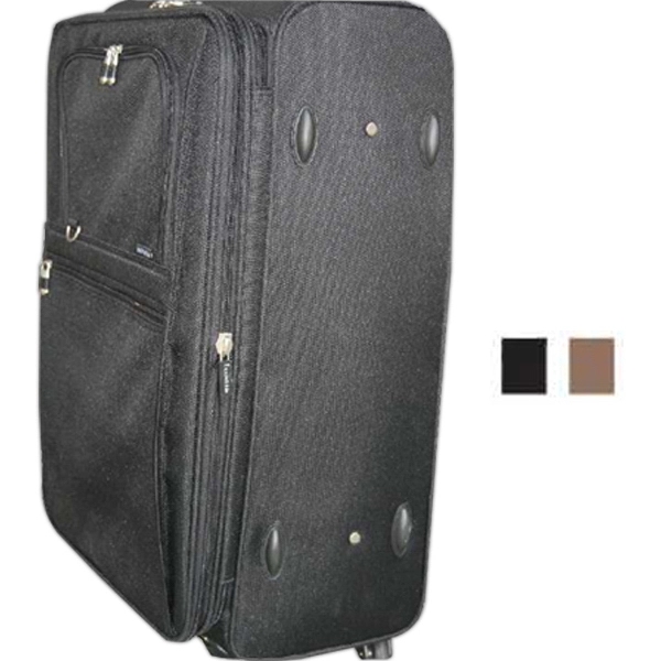 Executive expandable 20" boarding case with four spinner wheels.... from ASI 34046 Allcasion Travelware Co