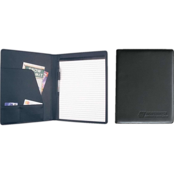 Leather padfolio made of top grain leather.... from ASI 34046 Allcasion Travelware Co