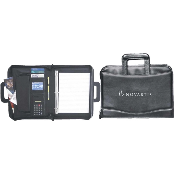 Executive organizer made of imitation leather included calculator.... from ASI 34046 Allcasion Travelware Co