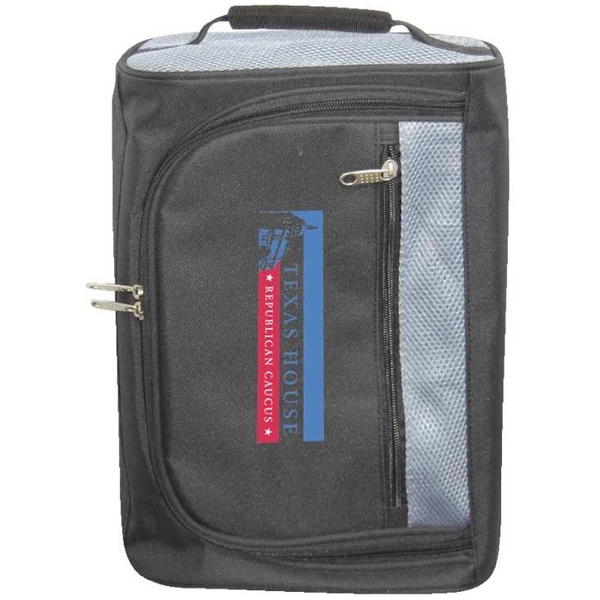 Shoe bag with comfort top grab handle.... from ASI 34046 Allcasion Travelware Co