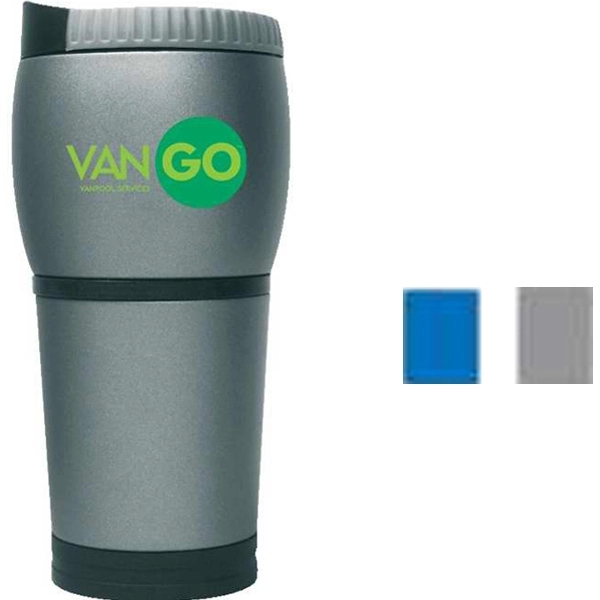 16 oz. Tumbler made of double wall stainless steel.... from ASI 34046 Allcasion Travelware Co