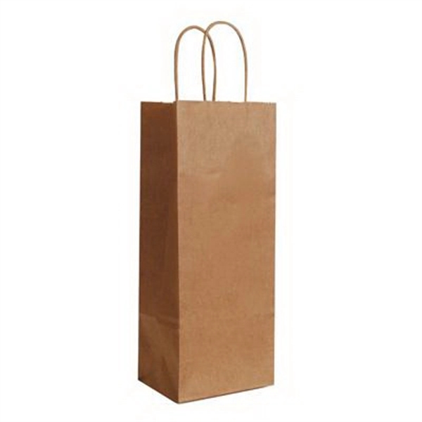 Natural Kraft serrated edge shopping bag. 5.5" x 3.25" x 12.5".... from ASI 92480 Uniflex / U F