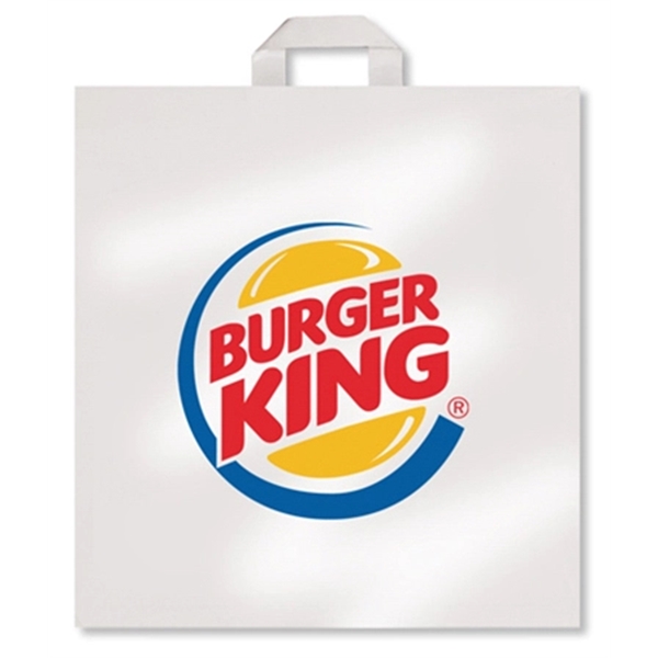 Shopping bag with soft loop handle and bottom gusset.... from ASI 92480 Uniflex / U F