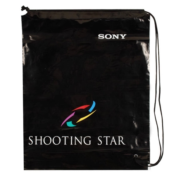 Over the shoulder style drawstring bag with 4" bottom gusset.... from ASI 92480 Uniflex / U F