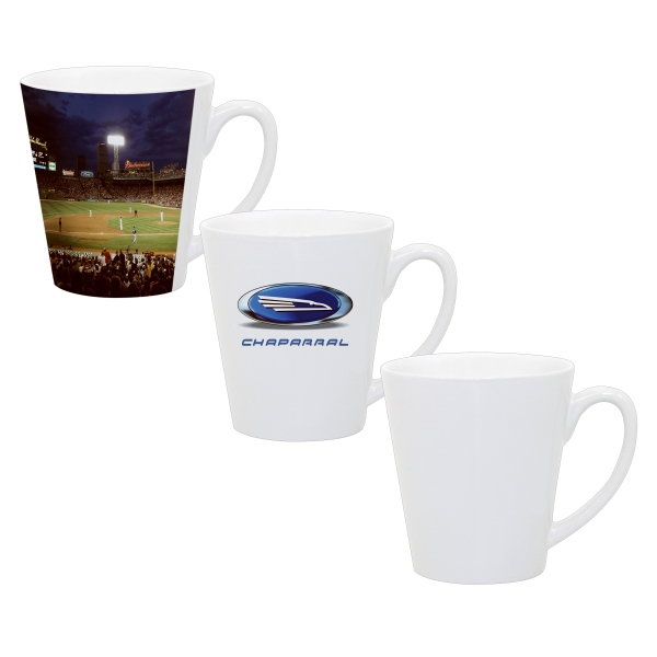 This conical latte photo mug is stylish and sublimation-ready for decoration!... from ASI 77988 Photo USA Corp