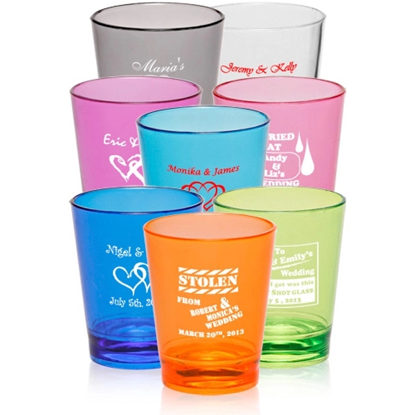 Acrylic Shot Glasses - 1.5 oz... from ASI 39552 BEL Promo
