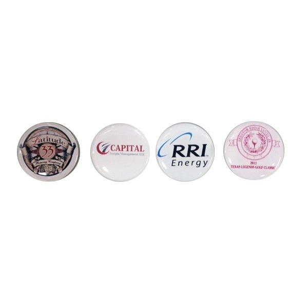 Metal Dome Golf Ball Marker (1")... from ASI 63500 Jomar Industries Inc / The Tee Line