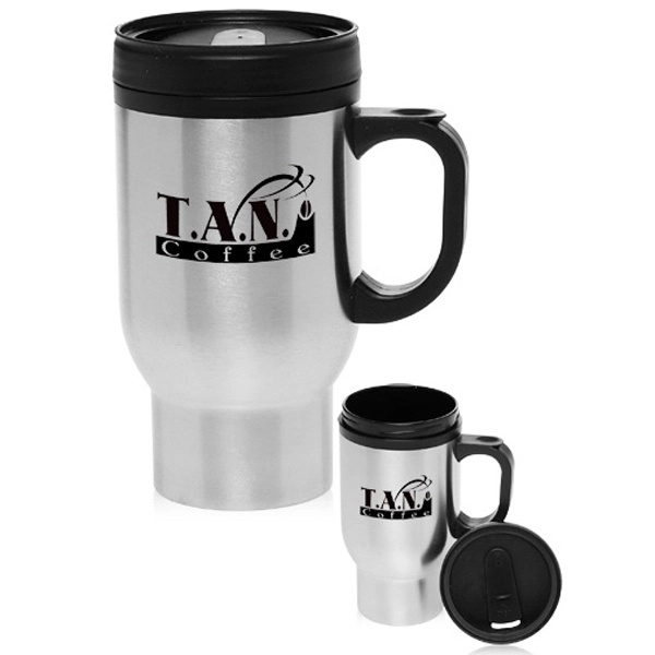 16 oz. Stainless Steel Travel Mug.... from ASI 39552 BEL Promo