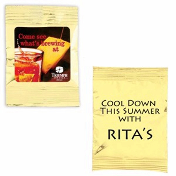 Single serve ice tea mix packet that makes 8 fl oz.;... from ASI 71685 Midnite Snax®