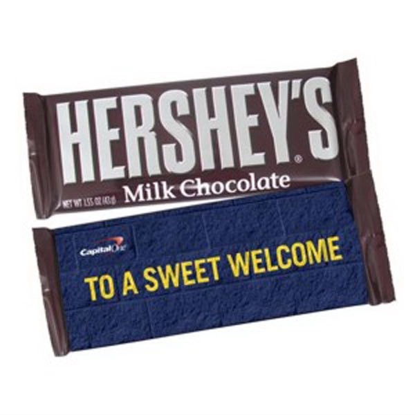 1.55 oz. wrapped Hershey's® chocolate bar... from ASI 71685 Midnite Snax®