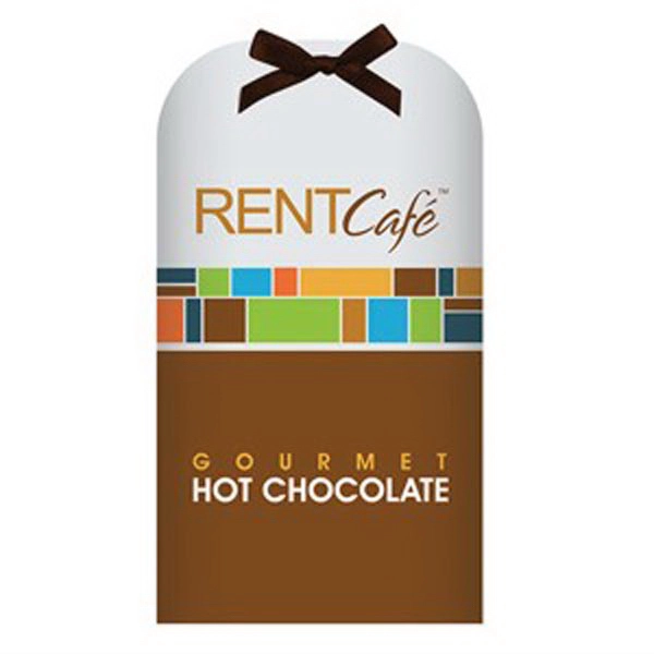 Single serve 6 fl. oz. drink packet featuring hot chocolate mix;... from ASI 71685 Midnite Snax®
