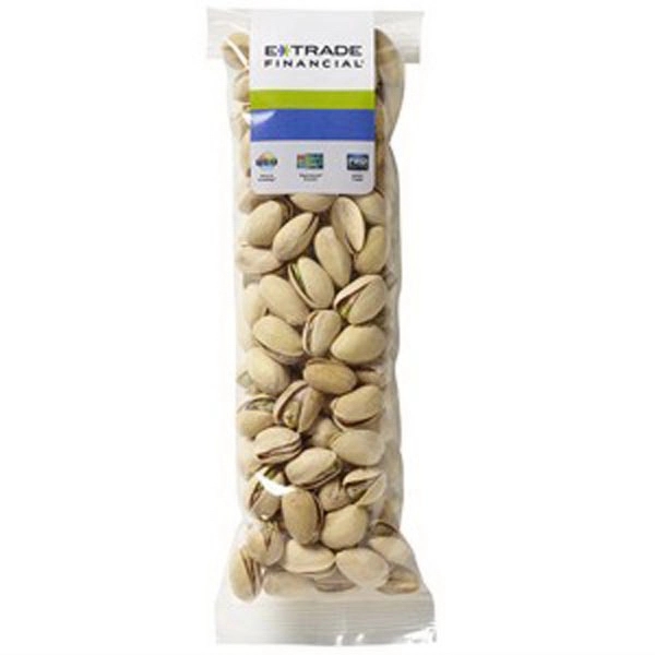 Snack pack filled with 4 oz. of pistachios; includes 4-color process... from ASI 71685 Midnite Snax®