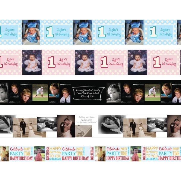 Custom Digital Printed Double Face Satin Ribbon... from ASI 92480 Uniflex / U F