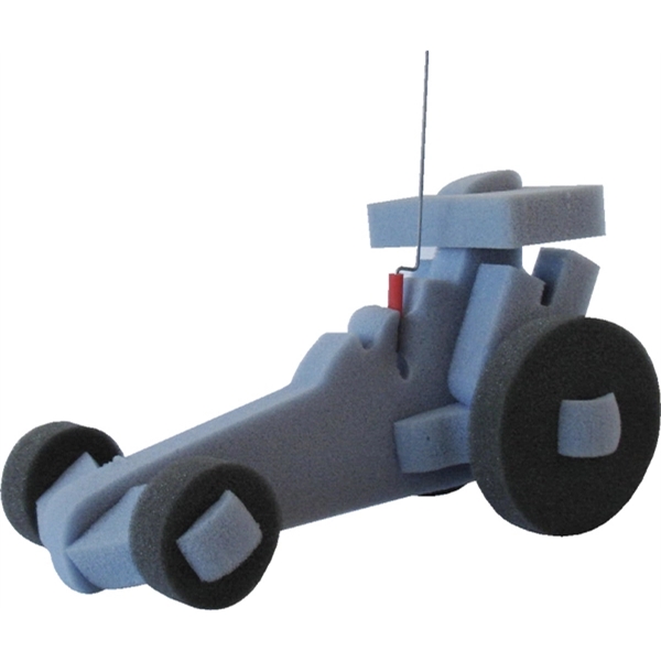 Foam dragster racing car on a leash... from ASI 54886 Foamworx / FoamWorx