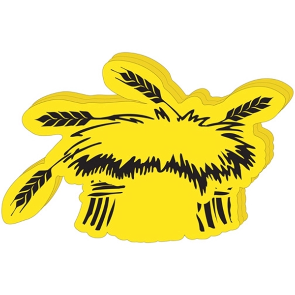 Foam haystack hat. One size fits most.... from ASI 54886 Foamworx / FoamWorx