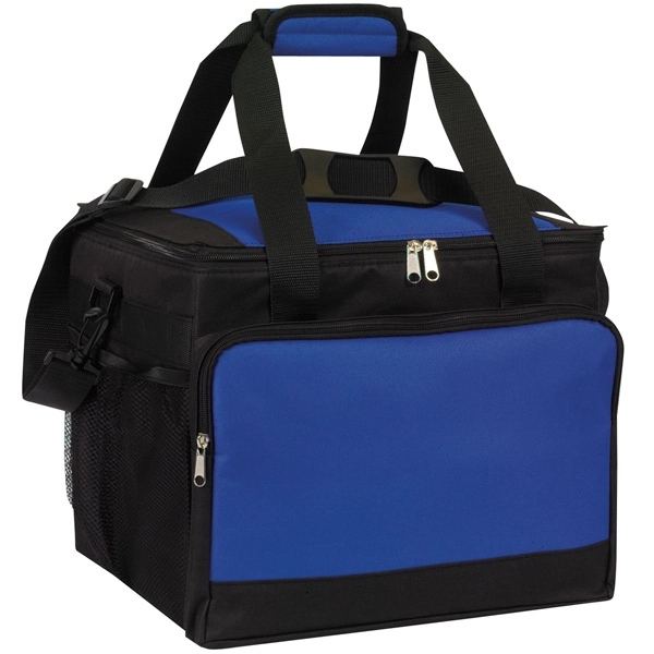 Jumbo size insulated cooler with front zippered pocket... from ASI 34800 Alstar Creations / Alstar Line
