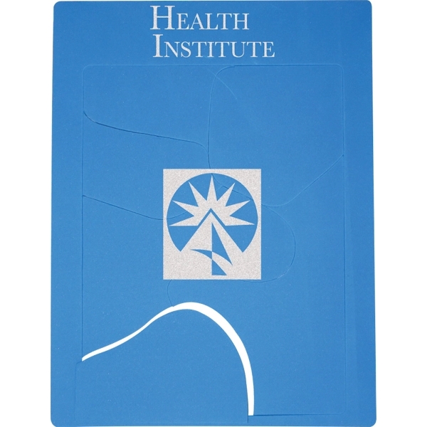 Framed puzzle, 8.5" x 11", 5 mm. 6 pieces plus frame... from ASI 54886 Foamworx / FoamWorx