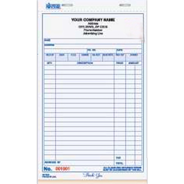 General sales book without layaway, 50 sets per book.... from ASI 52493 Ennis Inc