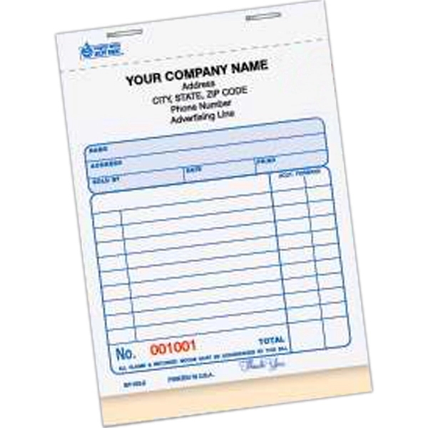 Two part general sales book, 4 1/4" x 5 1/8", 50... from ASI 52493 Ennis Inc