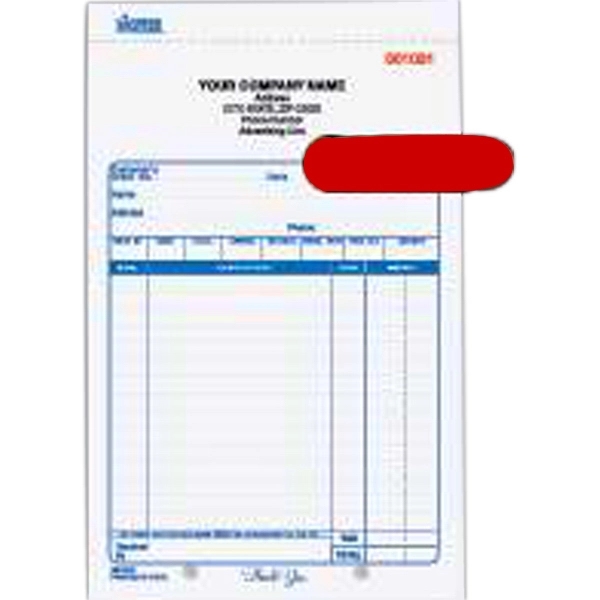 Multi-part general sales form with carbon, 5 2/3" x 8 1/2".... from ASI 52493 Ennis Inc